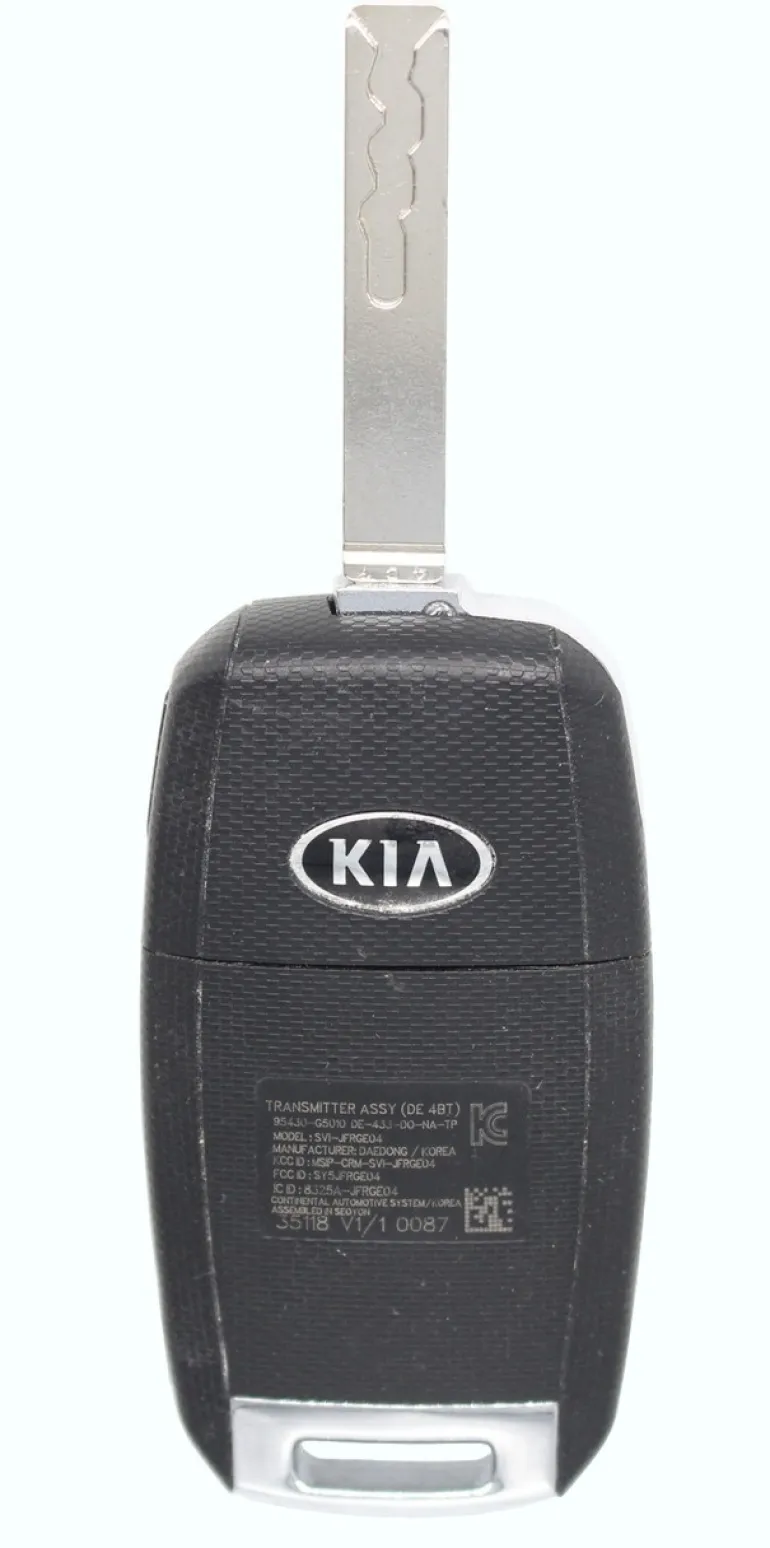 Unrefurbished OEM Kia SY5JFRGE04 4 Button Key Fob - Grade C