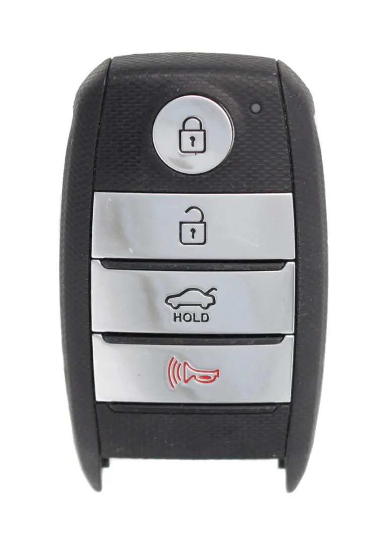Unrefurbished OEM Kia SY5QEFGE04 4 Button Key Fob - Grade C