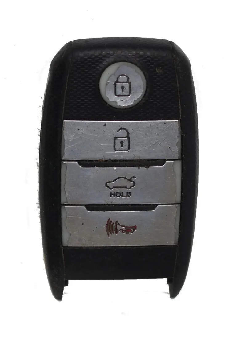 Unrefurbished OEM Kia SY5XMFNA433 4 Button Key Fob - Grade A