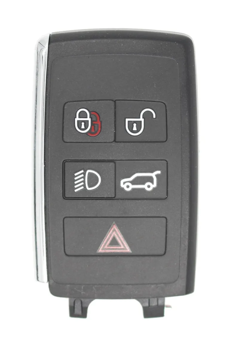 Unrefurbished OEM Land Rover JK5M-15K601-CA KOBJXF18A 5 Button Key Fob - Grade A