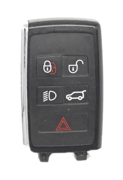 Unrefurbished OEM Land Rover JK5M-15K601-CA KOBJXF18A 5 Button Key Fob - Grade C