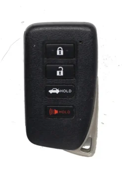 Unrefurbished OEM Lexus 281451-2020 AG HYQ14FBA 4 Button Key Fob - Grade A