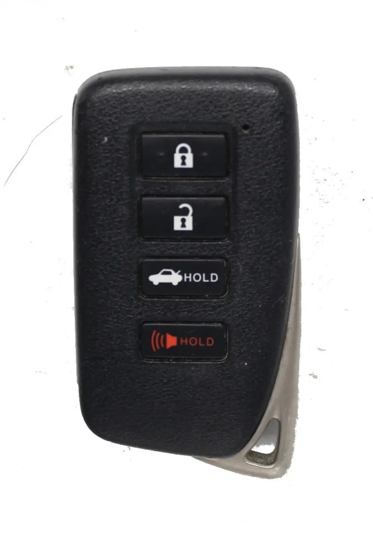 Unrefurbished OEM Lexus 281451-2020 AG HYQ14FBA 4 Button Key Fob - Grade A