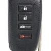 Unrefurbished OEM Lexus 281451-2110 AG Hybrid HYQ14FBA 4 Button Key Fob - Grade A
