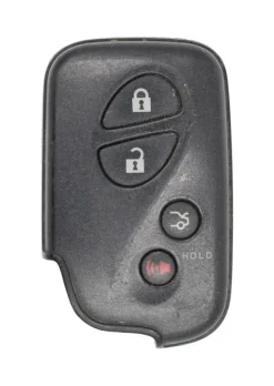 Unrefurbished OEM Lexus 271451-3370 E HYQ14AAB 4 Button Key Fob - Grade C