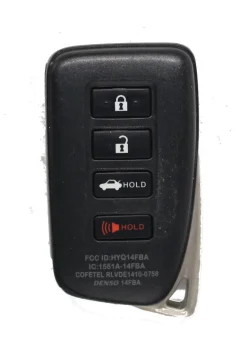 Unrefurbished OEM Lexus 281451-0020 G HYQ14FBA 4 Button Key Fob - Grade C