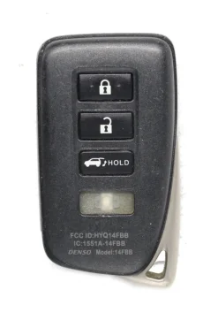 Unrefurbished OEM Lexus 231451-0010 G HYQ14FBB 4 Button Key Fob - Grade C