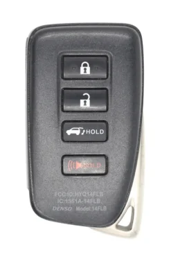 Unrefurbished OEM Lexus 231451-3950 G HYQ14FLB 4 Button Key Fob - Grade A