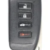 Unrefurbished OEM Lexus Hybrid HYQ14FBA 4 Button Key Fob - Grade C