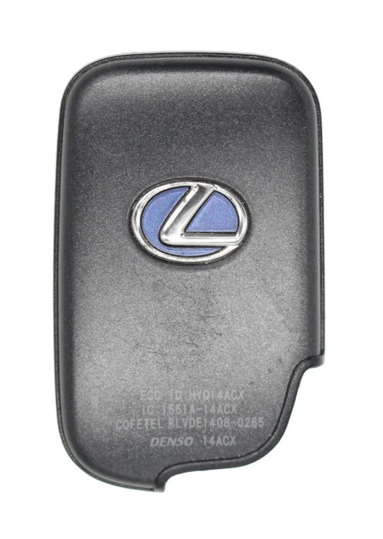 Unrefurbished OEM Lexus 271451-5290 HYQ14ACX 3 Button Key Fob - Grade A