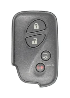 Unrefurbished OEM Lexus 271451-5290 HYQ14ACX 4 Button Key Fob w/ Hatch Release - Grade C