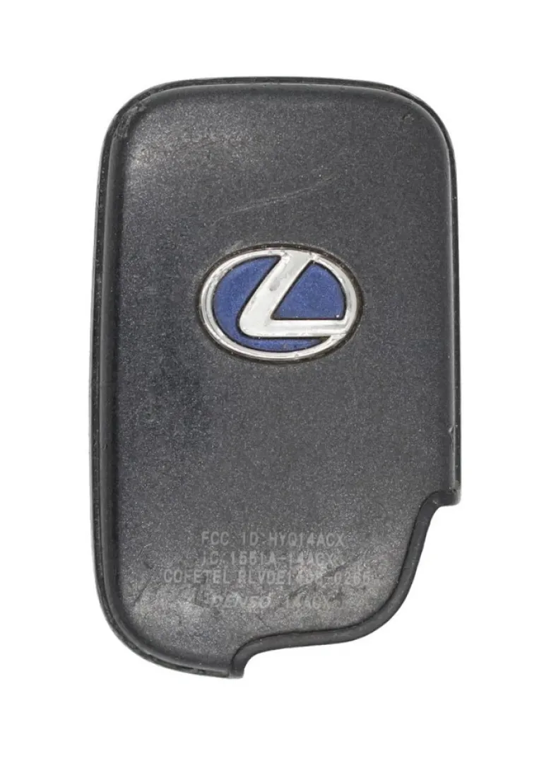 Unrefurbished OEM Lexus 271451-5290 HYQ14ACX 4 Button Key Fob - Grade C