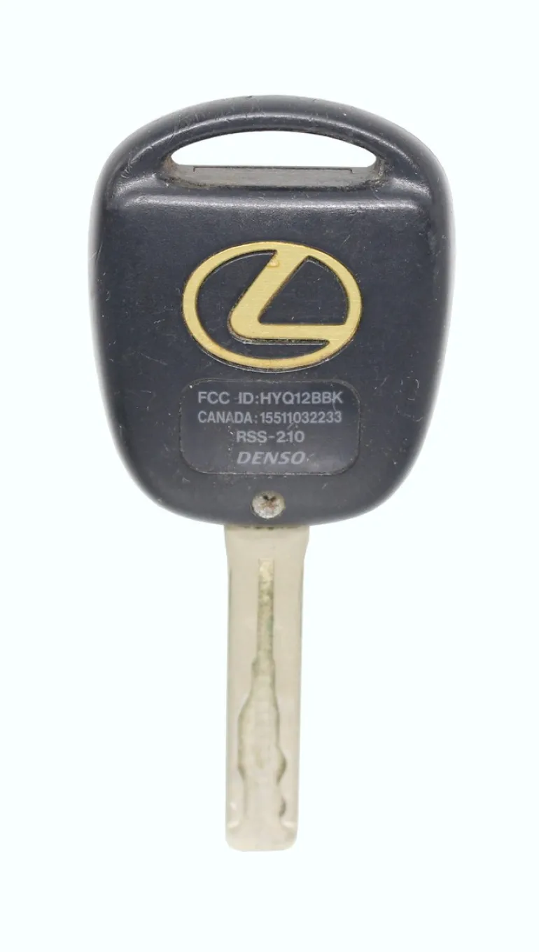Unrefurbished OEM Lexus HYQ12BBK C Chip 3 Button Key Fob - Grade A
