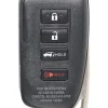 Unrefurbished OEM Lexus 89904-78470 HYQ14FBA 4 Button Key Fob - Grade C