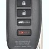 Unrefurbished OEM Lexus HYQ14FLB 4 Button Key Fob - Grade A