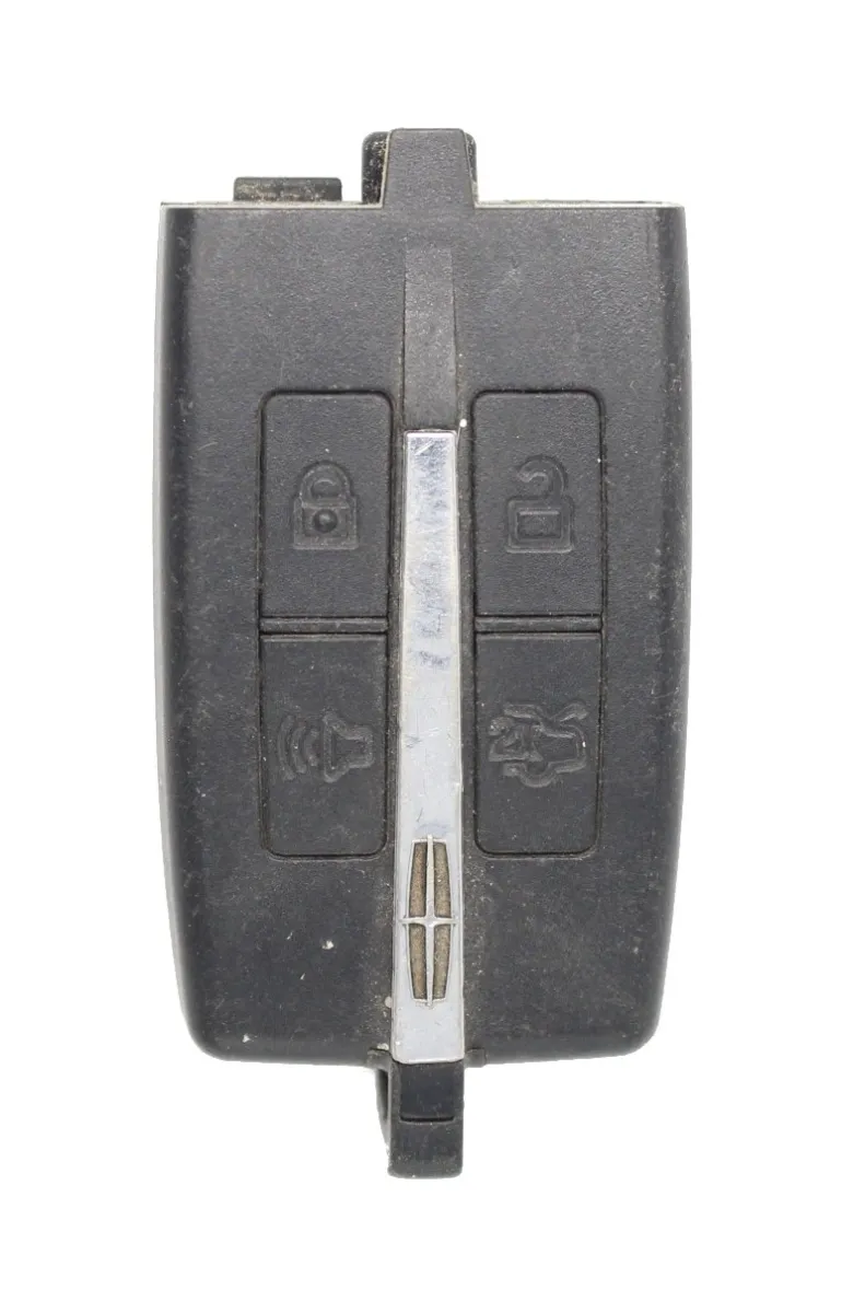 Unrefurbished OEM Lincoln 5912477 M3N5WY8406 4 Button Key Fob - Grade C