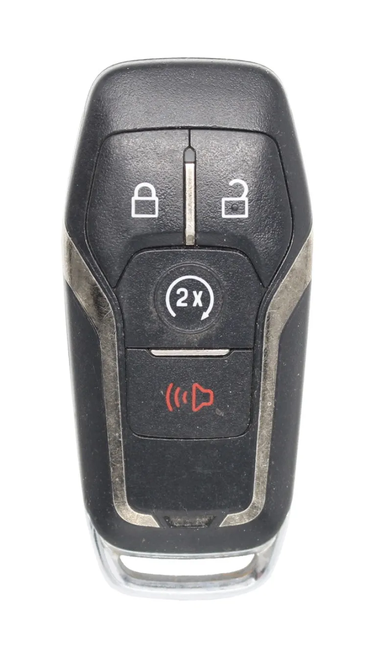 Unrefurbished OEM Lincoln M3N-A2C31243300 4 Button Key Fob - Grade C