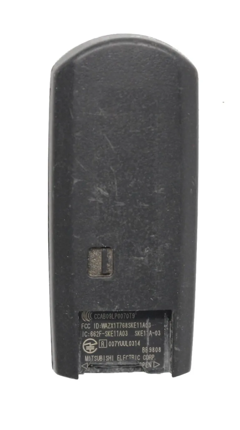 Unrefurbished OEM Mazda BBY2-67-5RY WAZX1T768SKE11A03 4 Button Key Fob - Grade C