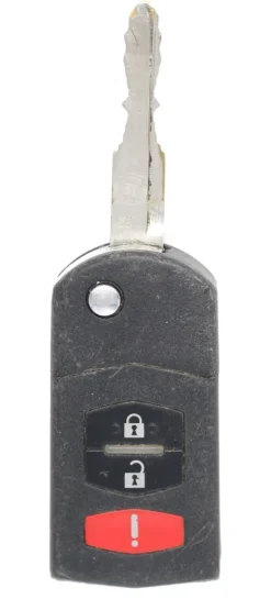 Unrefurbished OEM Mazda KPU41788 3 Button Key Fob - Grade A