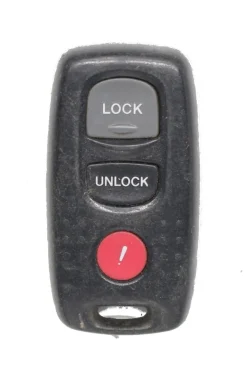 Unrefurbished OEM Mazda 41846 KPU41846 3 Button Key Fob - Grade C