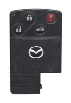 Unrefurbished OEM Mazda NFY7-67-5RYB BGBX1T458SKE11A01 4 Button Key Fob - Grade C