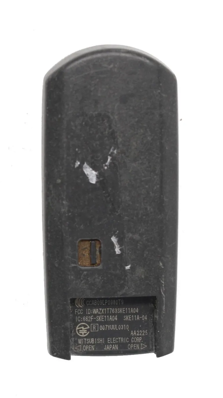 Unrefurbished OEM Mazda NHY8-67-5RYA WAZX1T763SKE11A04 4 Button Key Fob - Grade C