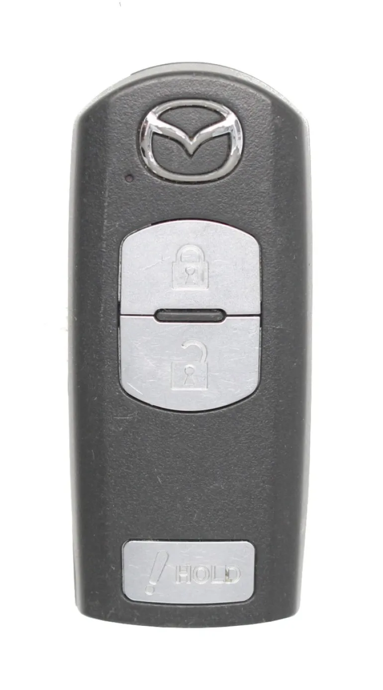 Unrefurbished OEM Mazda SKE13D-01 WAZSKE13D01 3 Button Key Fob - Grade C