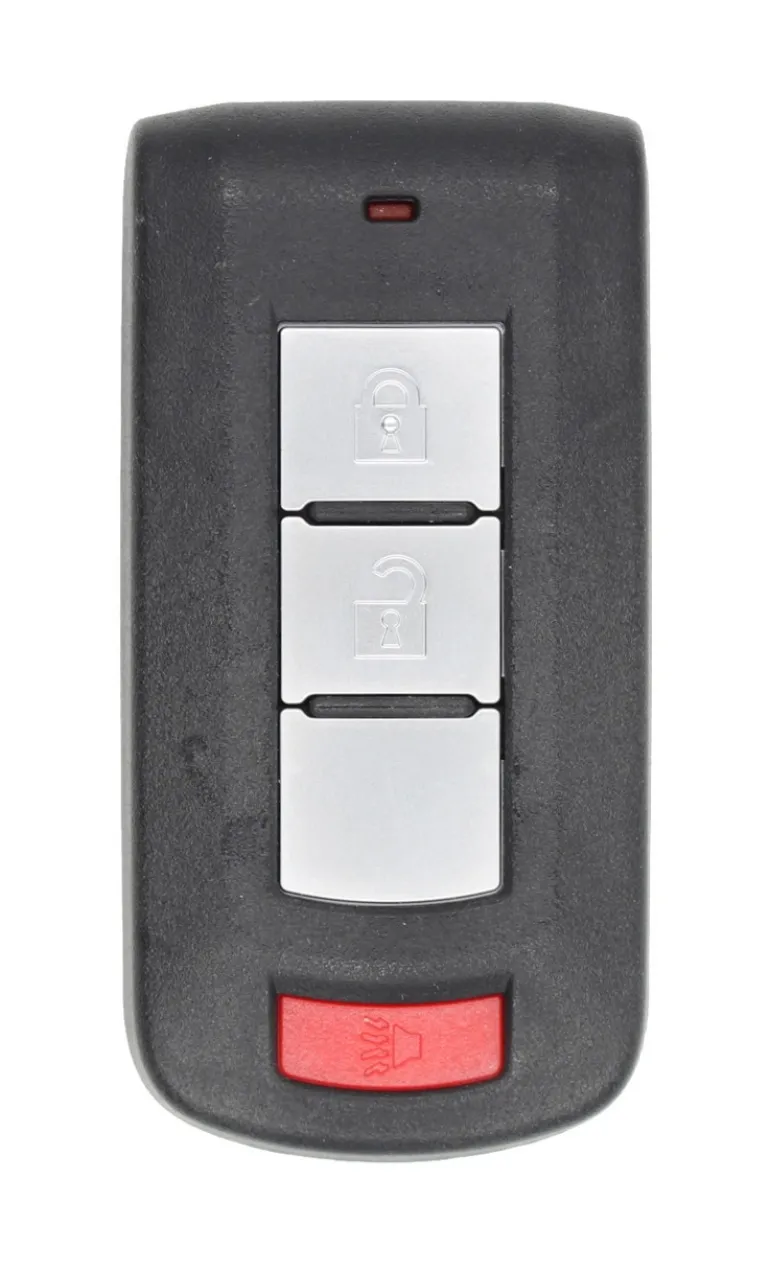 Unrefurbished OEM Mitsubishi G8D-744M-KEY-N 3P OUC744M-KEY-N 3 Button Key Fob - Grade A