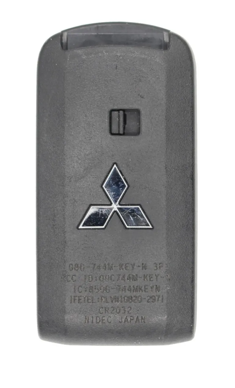 Unrefurbished OEM Mitsubishi G8D-744M-KEY-N 3P OUC744M-KEY-N 3 Button Key Fob - Grade A