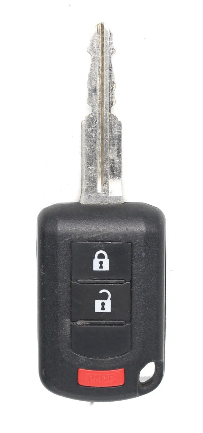 Unrefurbished OEM Mitsubishi J166N OUCJ166N 3 Button Key Fob - Grade C