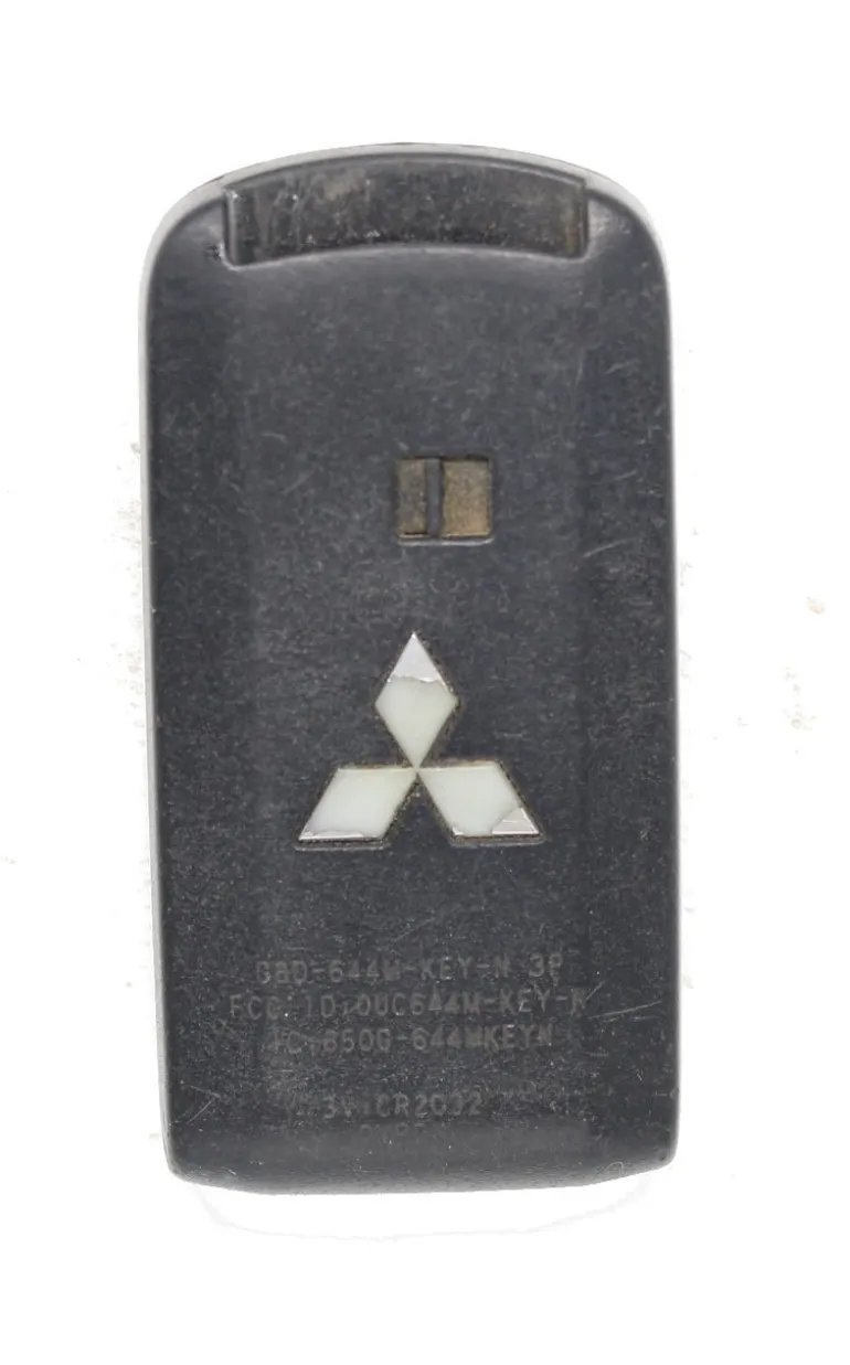 Unrefurbished OEM Mitsubishi 8637A316 OUC644M-KEY-N 3 Button Key Fob - Grade C