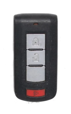 Unrefurbished OEM Mitsubishi 8637A316 OUC644M-KEY-N 3 Button Key Fob - Grade C