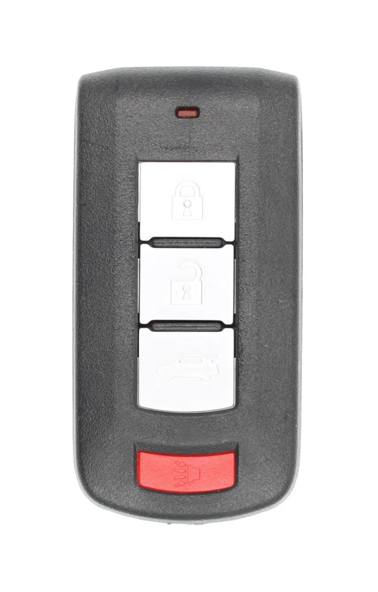 Unrefurbished OEM Mitsubishi 8637C291 OUCGHR-M013 4 Button Key Fob - Grade A