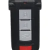 Unrefurbished OEM Mitsubishi OUC744M-KEY-N 5 Button Key Fob - Grade C
