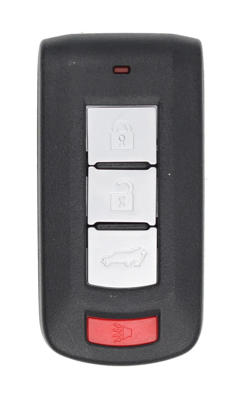 Unrefurbished OEM Mitsubishi OUCGHR-M013 4 Button Key Fob - Grade C