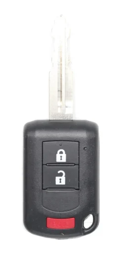 Unrefurbished OEM Mitsubishi OUCJ166N 3 Button Key Fob - Grade C