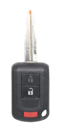 Unrefurbished OEM Mitsubishi OUCJ166N 3 Button Key Fob - Grade C