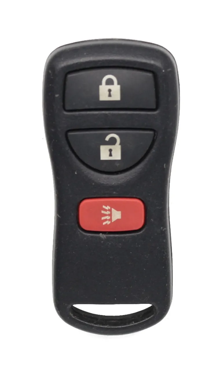 Unrefurbished OEM Nissan CWTWB1U821 3 Button Key Fob - Grade A