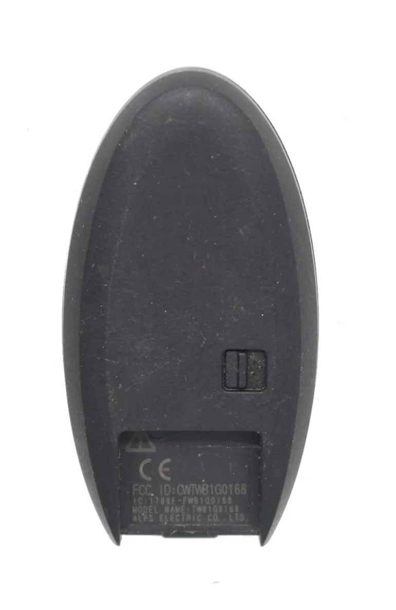 Unrefurbished OEM Nissan CWTWB1G0168 4 Button Key Fob - Grade A