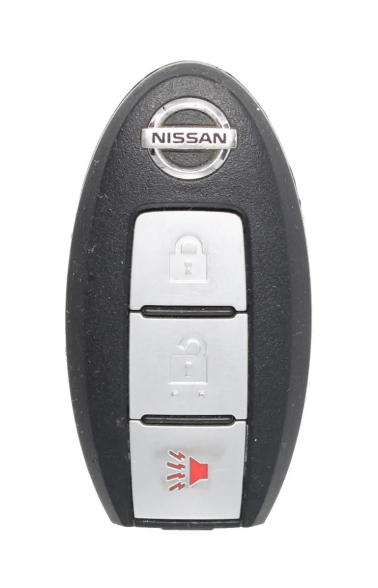 Unrefurbished OEM Nissan ETC093LPD0124 KBRTN001 3 Button Key Fob - Grade A