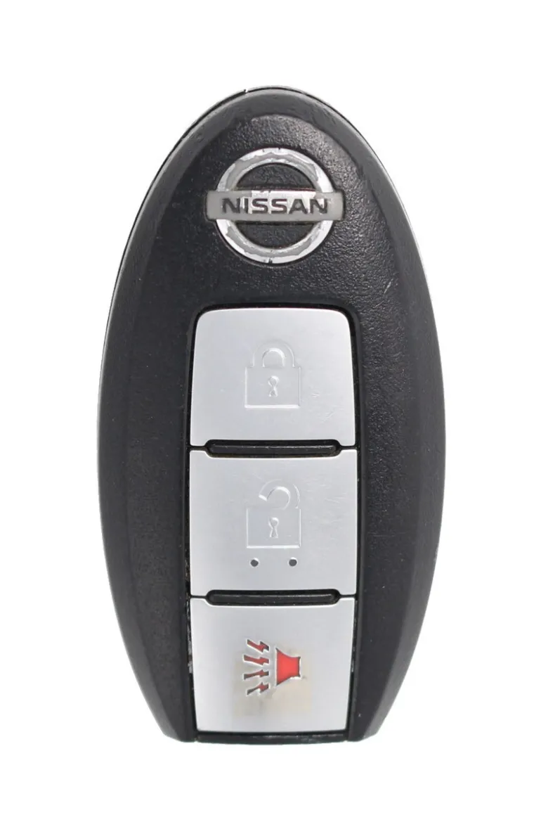 Unrefurbished OEM Nissan ETC093LPD0124 KBRTN001 3 Button Key Fob - Grade C
