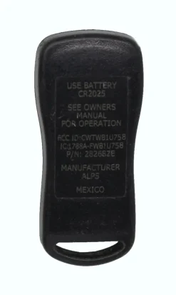 Unrefurbished OEM Nissan Infiniti 28268ZE 4 Button Key Fob - Grade C