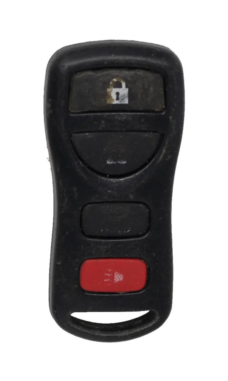 Unrefurbished OEM Nissan Infiniti 28268ZE 4 Button Key Fob - Grade C