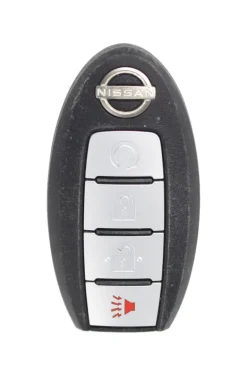 Unrefurbished OEM Nissan S180144904 9BU5A KR5TXN7 4 Button Key Fob - Grade C