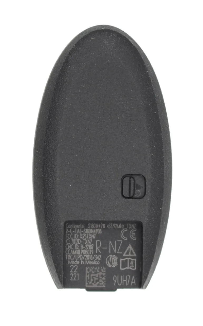Unrefurbished OEM Nissan S180144911 KR5TXN7 5 Button Key Fob - Grade A