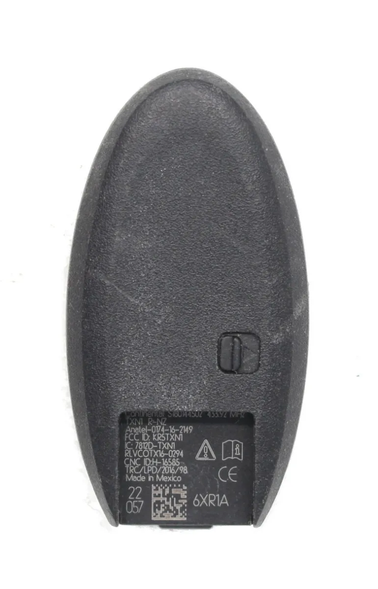 Unrefurbished OEM Nissan S180144502 KR5TXN1 3 Button Key Fob - Grade A