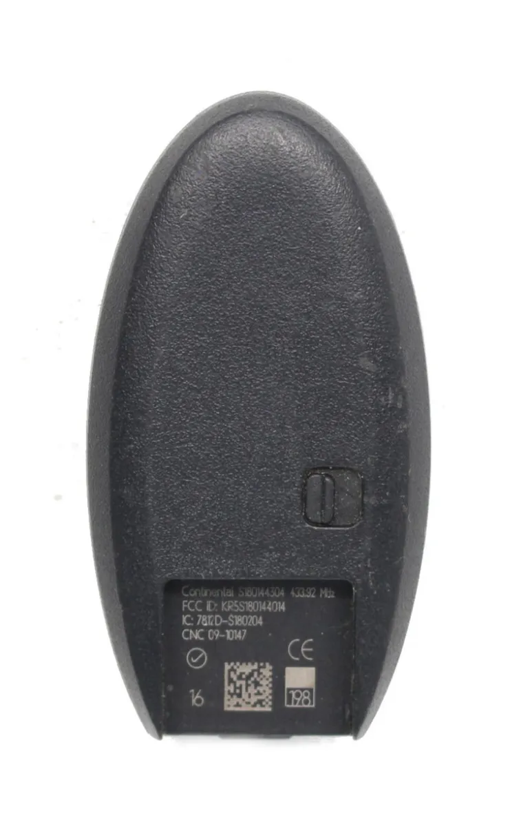 Unrefurbished OEM Nissan S180144304 KR5S180144014 3 Button Key Fob - Grade A