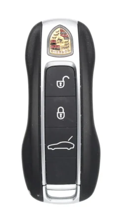 Unrefurbished OEM Porsche 971959753H 4 Button Key Fob - Grade A