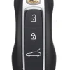 Unrefurbished OEM Porsche IYZPK3 4 Button Key Fob - Grade C