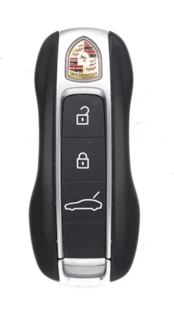 Unrefurbished OEM Porsche IYZPK3 4 Button Key Fob - Grade C